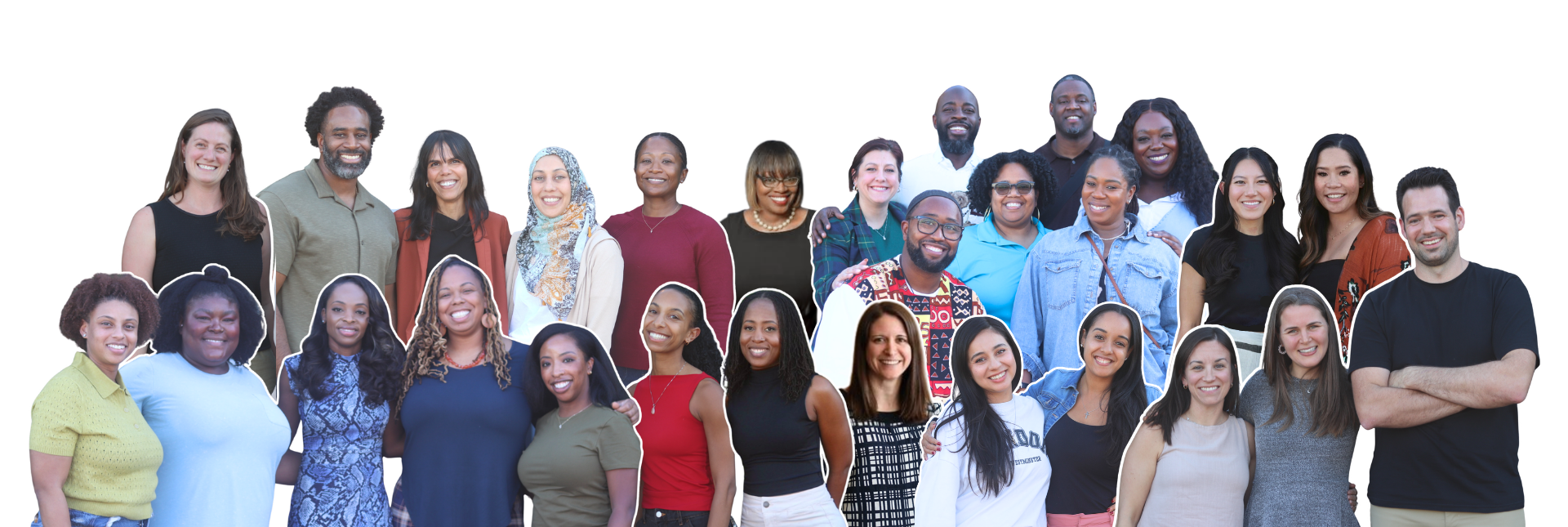 Photo collage of BES team members